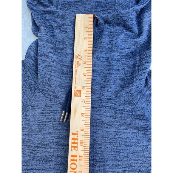 Athleta Techie Sweat Cowl Neck Hoodie XXS Long Sleeve, Front Pocket, Thumb Hole - Picture 9 of 13